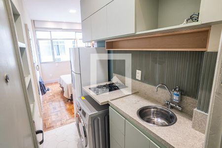 Studio para alugar com 20m², 1 quarto e sem vaga Studio para alugar com 20m², 1 quarto e sem vagaCozinha