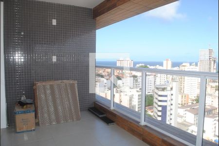Varanda da Sala de apartamento para alugar com 2 quartos, 93m² em Costa Azul, Salvador