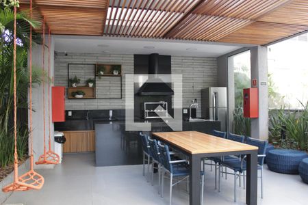 Studio à venda com 30m², 1 quarto e sem vagaChurrasqueira