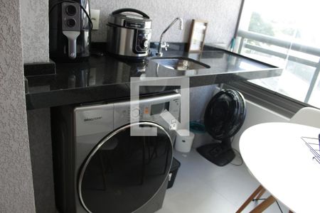 Studio à venda com 30m², 1 quarto e sem vagaVaranda