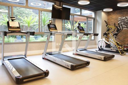 Studio à venda com 30m², 1 quarto e sem vagaAcademia