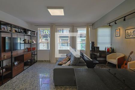 Sala de apartamento à venda com 3 quartos, 120m² em São Pedro, Belo Horizonte