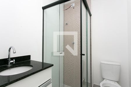 Banheiro de apartamento para alugar com 1 quarto, 25m² em Cidade Mãe do Céu, São Paulo