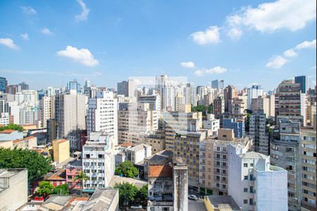 Vista da Sala de apartamento à venda com 2 quartos, 36m² em Bela Vista, São Paulo