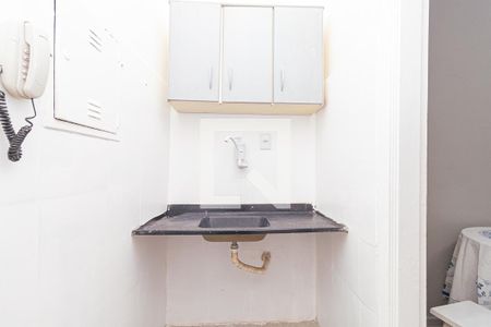 Cozinha de apartamento para alugar com 1 quarto, 50m² em Bela Vista, São Paulo