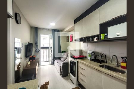 Sala de apartamento para alugar com 1 quarto, 32m² em Água Branca, São Paulo