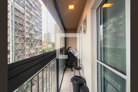 Apartamento para alugar com 32m², 1 quarto e sem vagaVaranda