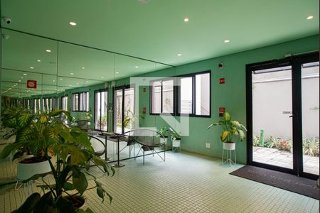 Apartamento para alugar com 25m², 1 quarto e sem vagaÁrea comum - Hall Social