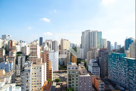 Vista da Sala de apartamento para alugar com 1 quarto, 25m² em Bela Vista, São Paulo