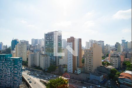 Vista da Sala de apartamento para alugar com 1 quarto, 25m² em Bela Vista, São Paulo