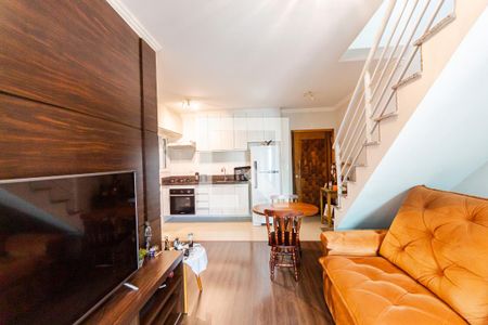 Sala de apartamento à venda com 3 quartos, 140m² em Vila Guiomar, Santo André