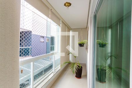 Varanda da Sala de apartamento à venda com 3 quartos, 140m² em Vila Guiomar, Santo André