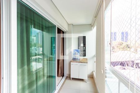 Varanda da Sala de apartamento à venda com 3 quartos, 140m² em Vila Guiomar, Santo André
