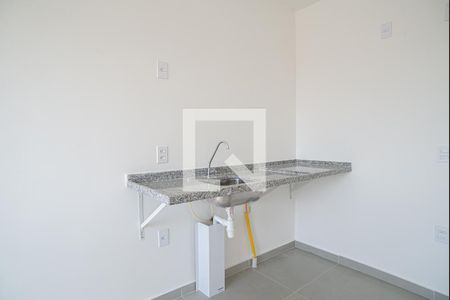 Cozinha de apartamento para alugar com 1 quarto, 25m² em Bela Vista, São Paulo