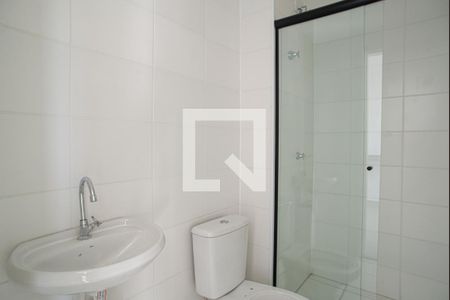 Banheiro de apartamento para alugar com 1 quarto, 25m² em Bela Vista, São Paulo