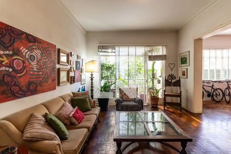Sala de apartamento para alugar com 3 quartos, 150m² em Higienópolis, São Paulo