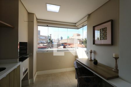 Área Gourmet de apartamento para alugar com 2 quartos, 51m² em Vila Scarpelli, Santo André