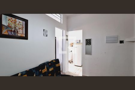 Sala de apartamento para alugar com 1 quarto, 27m² em Canto do Forte, Praia Grande