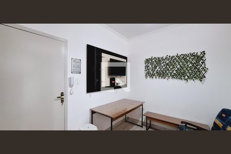 Sala de apartamento para alugar com 1 quarto, 25m² em Canto do Forte, Praia Grande