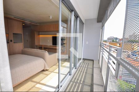 Studio para alugar com 37m², 1 quarto e 1 vagaVaranda