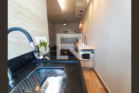 Studio para alugar com 25m², 1 quarto e sem vagaCozinha
