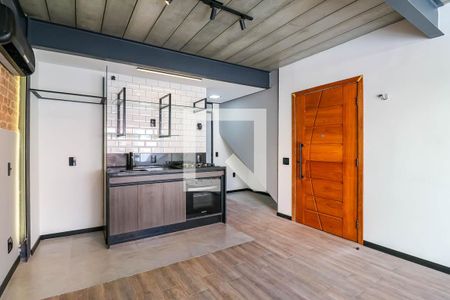 Sala e Cozinha de casa para alugar com 1 quarto, 55m² em Santa Rosa, Niterói
