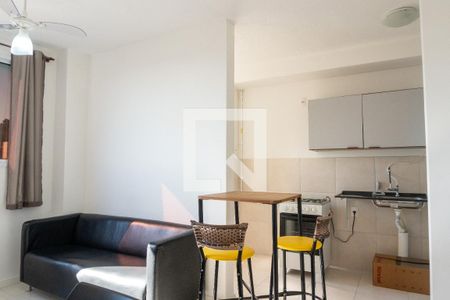Sala de apartamento para alugar com 1 quarto, 33m² em Riachuelo, Rio de Janeiro