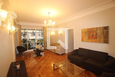 Sala de apartamento para alugar com 3 quartos, 130m² em Centro, Belo Horizonte
