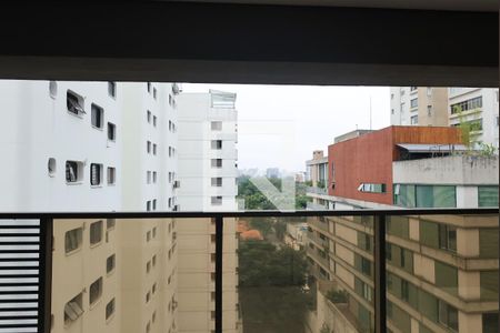 Varanda da Sala de apartamento à venda com 2 quartos, 146m² em Vila Nova Conceição, São Paulo