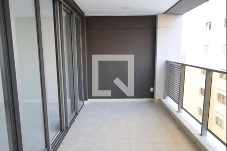 Varanda da Sala de apartamento à venda com 3 quartos, 145m² em Vila Nova Conceição, São Paulo