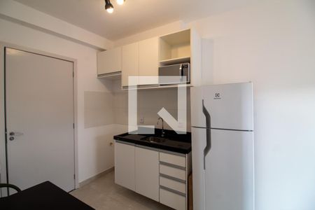 Cozinha de apartamento para alugar com 1 quarto, 31m² em Jardim Monte Azul, São Paulo