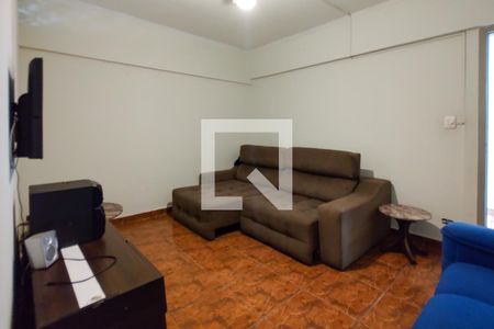 Sala de apartamento para alugar com 1 quarto, 70m² em Guilhermina, Praia Grande