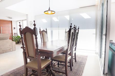 Sala de Jantar de casa de condomínio à venda com 4 quartos, 329m² em Fazenda dos Pires, Nova Lima