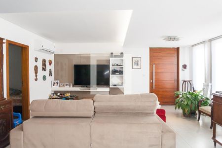 sala de casa de condomínio à venda com 4 quartos, 329m² em Fazenda dos Pires, Nova Lima