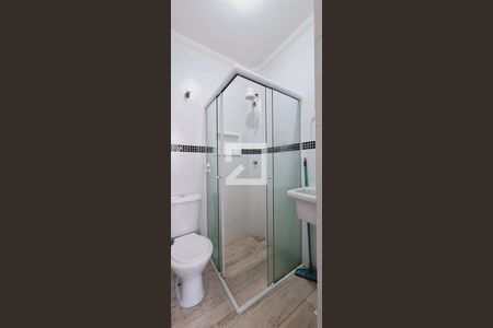 Banheiro de apartamento para alugar com 1 quarto, 25m² em Canto do Forte, Praia Grande