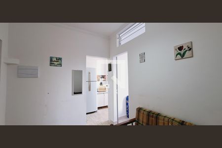 Sala de apartamento para alugar com 1 quarto, 25m² em Canto do Forte, Praia Grande