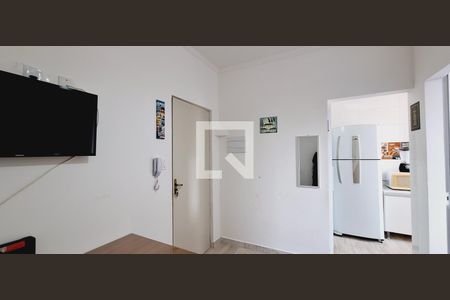 Sala de apartamento para alugar com 1 quarto, 25m² em Canto do Forte, Praia Grande