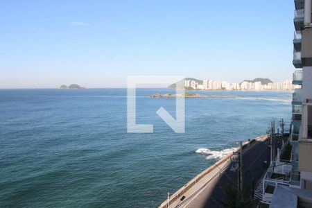 Vista de apartamento para alugar com 4 quartos, 120m² em Morro do Maluf, Guarujá