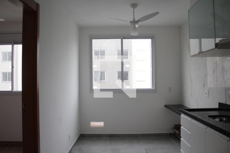 Sala e Cozinha de apartamento para alugar com 1 quarto, 27m² em Belenzinho, São Paulo