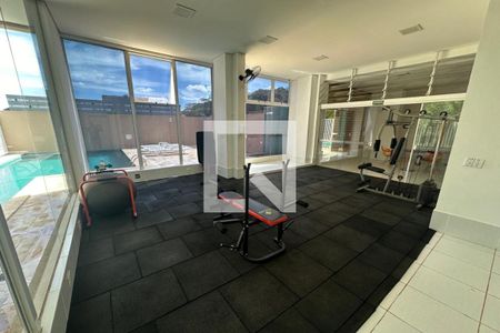 Studio para alugar com 35m², 1 quarto e 1 vaga Studio para alugar com 35m², 1 quarto e 1 vagaAcademia