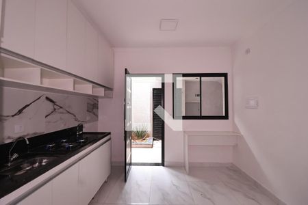 Sala/Cozinha de apartamento para alugar com 1 quarto, 29m² em Vila Pauliceia, São Paulo