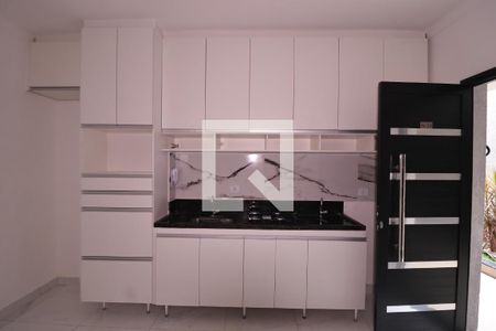 Cozinha de apartamento para alugar com 1 quarto, 29m² em Vila Pauliceia, São Paulo