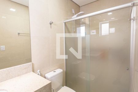 Banheiro da Suíte de apartamento à venda com 3 quartos, 220m² em Anchieta, Belo Horizonte