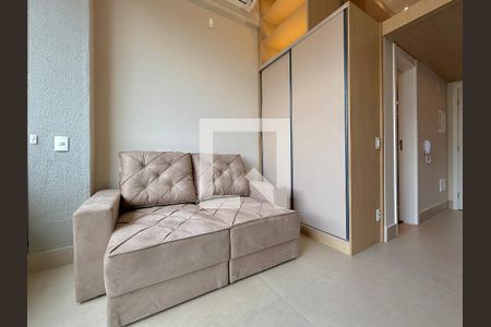 Sala de kitnet/studio para alugar com 1 quarto, 28m² em Jardim das Acacias, São Paulo