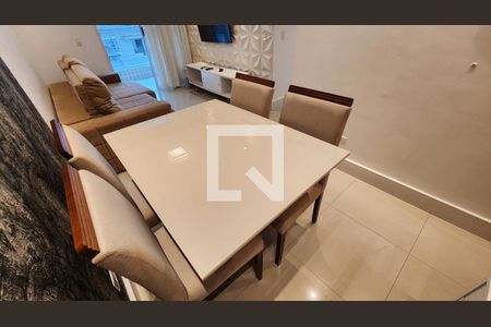Sala de Jantar de apartamento para alugar com 1 quarto, 60m² em Campo Grande, Santos