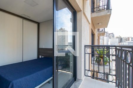 Studio para alugar com 41m², 1 quarto e 1 vagaSacada