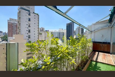 Varanda de apartamento para alugar com 2 quartos, 117m² em Cerqueira César, São Paulo