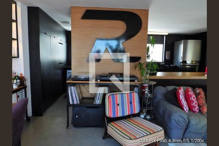 Detalhe Sala de apartamento à venda com 2 quartos, 117m² em Cerqueira César, São Paulo