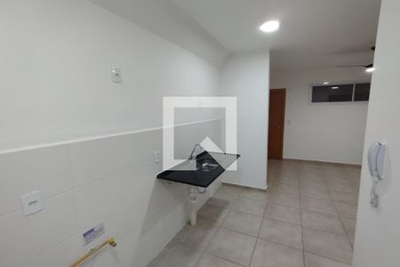 Cozinha - Lavanderia de apartamento para alugar com 2 quartos, 50m² em Loteamento Santa Marta, Ribeirão Preto