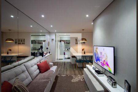 Sala de apartamento para alugar com 2 quartos, 54m² em Vila Santana, São Paulo